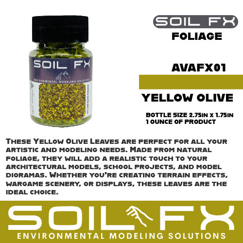 LEAVES, COLOR: YELLOW OLIVE