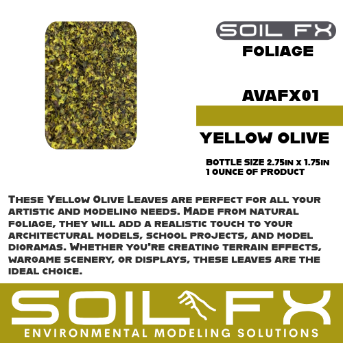 LEAVES, COLOR: YELLOW OLIVE