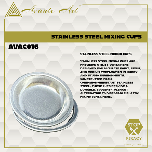 STAINLESS STEEL MIXING CUPS