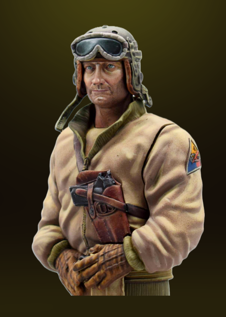 4TH ARMOR DIVISION WWII U.S. TANKER