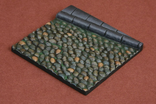 Resin vignette base (cobblestone) #2