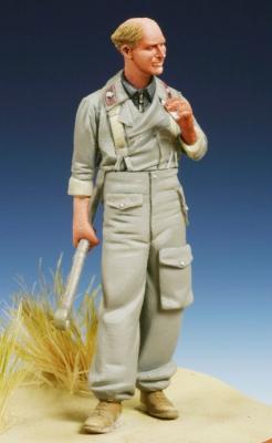 German panzer crewman