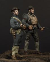 USMC officer & soldier (WW I)