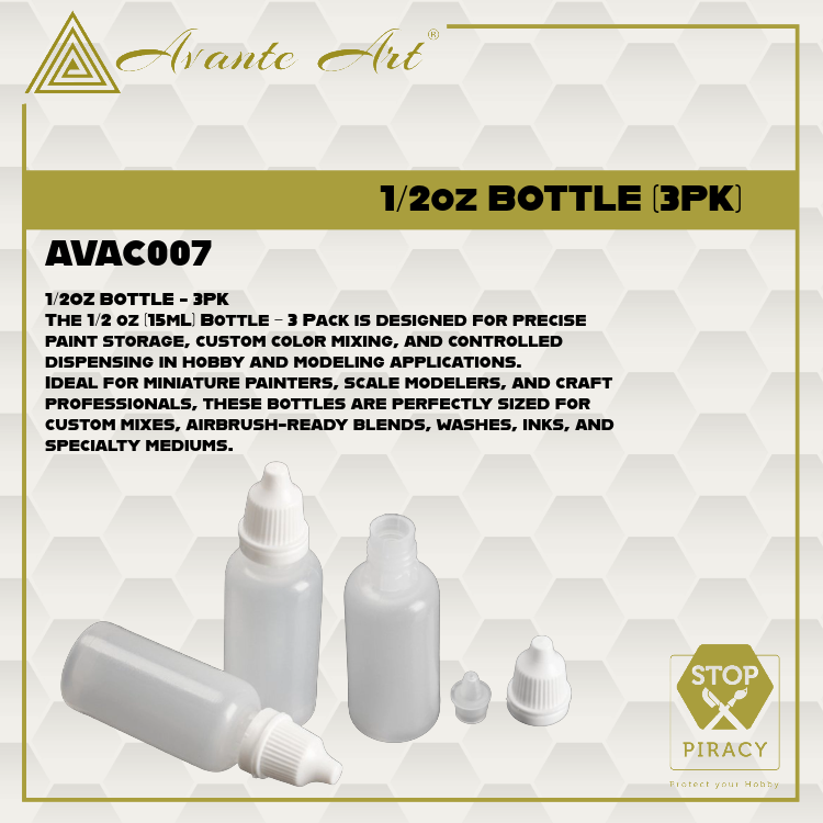 1/2 OZ BOTTLE - 3PK