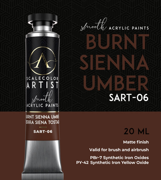 BURNT SIENNA UMBER