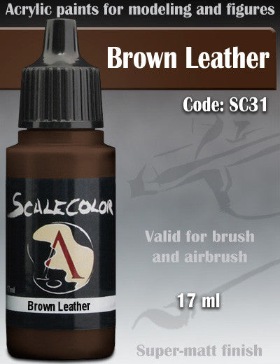 BROWN LEATHER