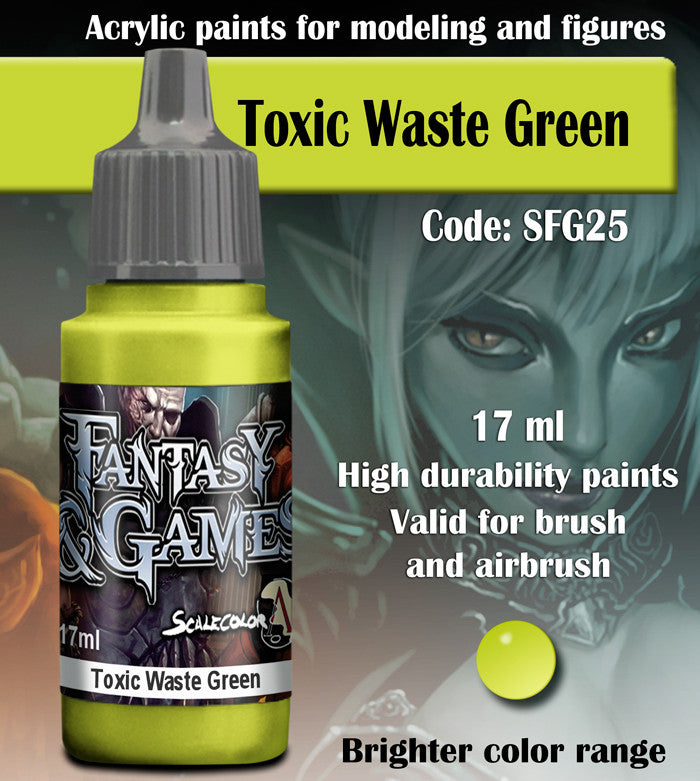 TOXIC WASTE GREEN