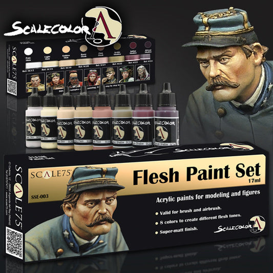 SCALE75 COLOR: THAR BROWN - waterbased Acrylic paint 17ml SCALE75