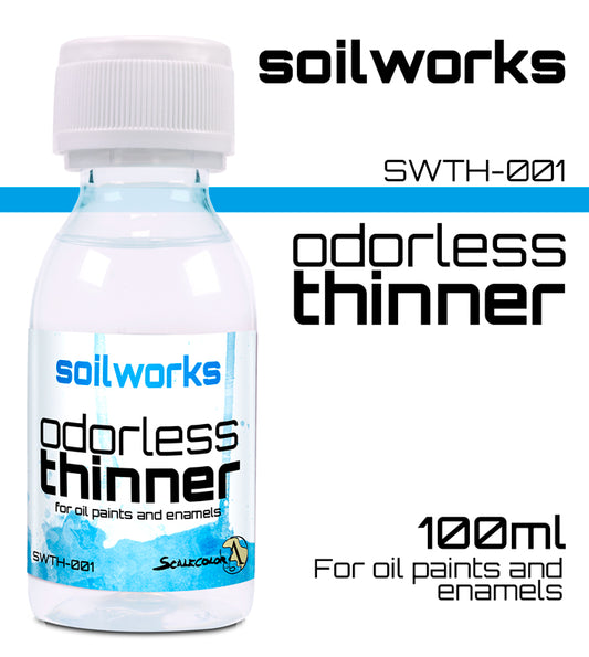 ODORLESS THINNER FOR OILS AND ENAMELS