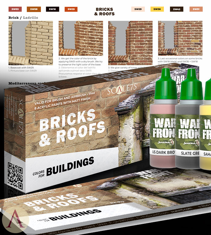 BRICKS & ROOFS- COLORS FOR BUILDINGS